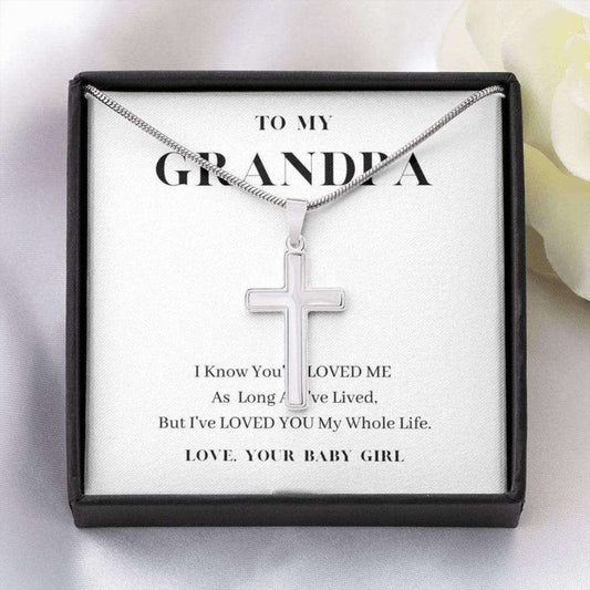 Grandfather Necklace, Gift To My Grandpa Necklace For Father’S Day, Grandpa Gift, Granddaughter To Grandpa Gift Gifts For Daughter Rakva