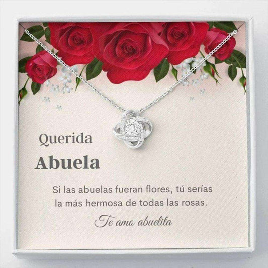 Grandmother Necklace, Abuela Necklace “ Regalo Para Abuela “ Best Latina Grandma “ Abuelita Gift “ Elegant Necklace “ Spanish Grandma Gifts for Grandmother Rakva