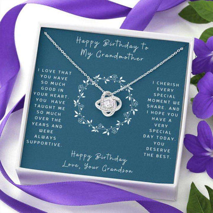 Grandmother Necklace, Birthday Necklace To Grandmother “ Gift To Grandma With Message Card Gifts for Grandmother Rakva