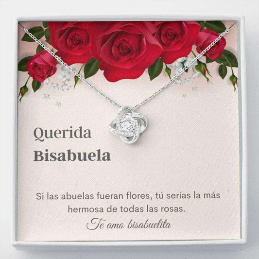 Grandmother Necklace, Bisabulea Necklace Keepsake “ Bisabuela Collar Regalo “ Meaningful Spanish Gifts “ Best Great Grandma Gifts for Grandmother Rakva