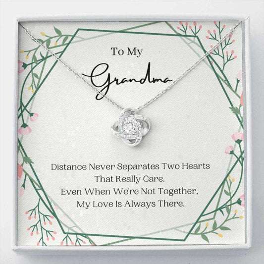 Grandmother Necklace, Distance Never Separates, To My Grandma Necklace, Present For Grandma Gifts for Grandmother Rakva