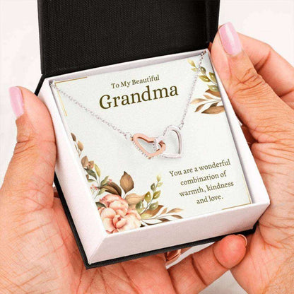 Grandmother Necklace, Elegant Grandma Necklace Gift “ Sweet Family Keepsake “ Blessed Grandmother Gift Gifts for Grandmother Rakva