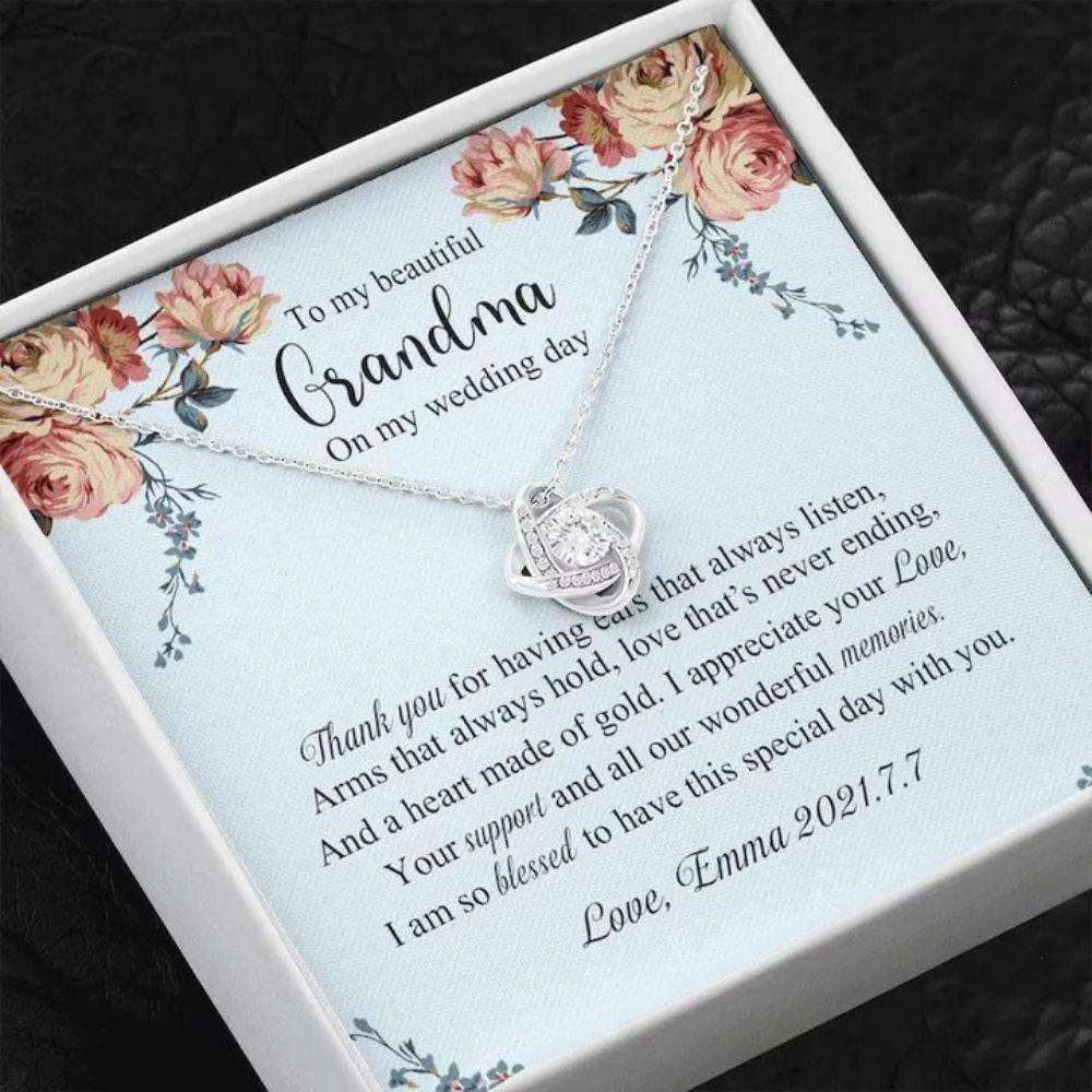 Grandmother Necklace, From Bride To Grandmother, To Grandma Wedding Gift For Grandma Of The Bride Grandmother Wedding Gift Gifts for Grandmother Rakva