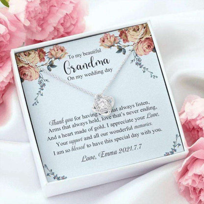 Grandmother Necklace, From Bride To Grandmother, To Grandma Wedding Gift For Grandma Of The Bride Grandmother Wedding Gift Gifts for Grandmother Rakva