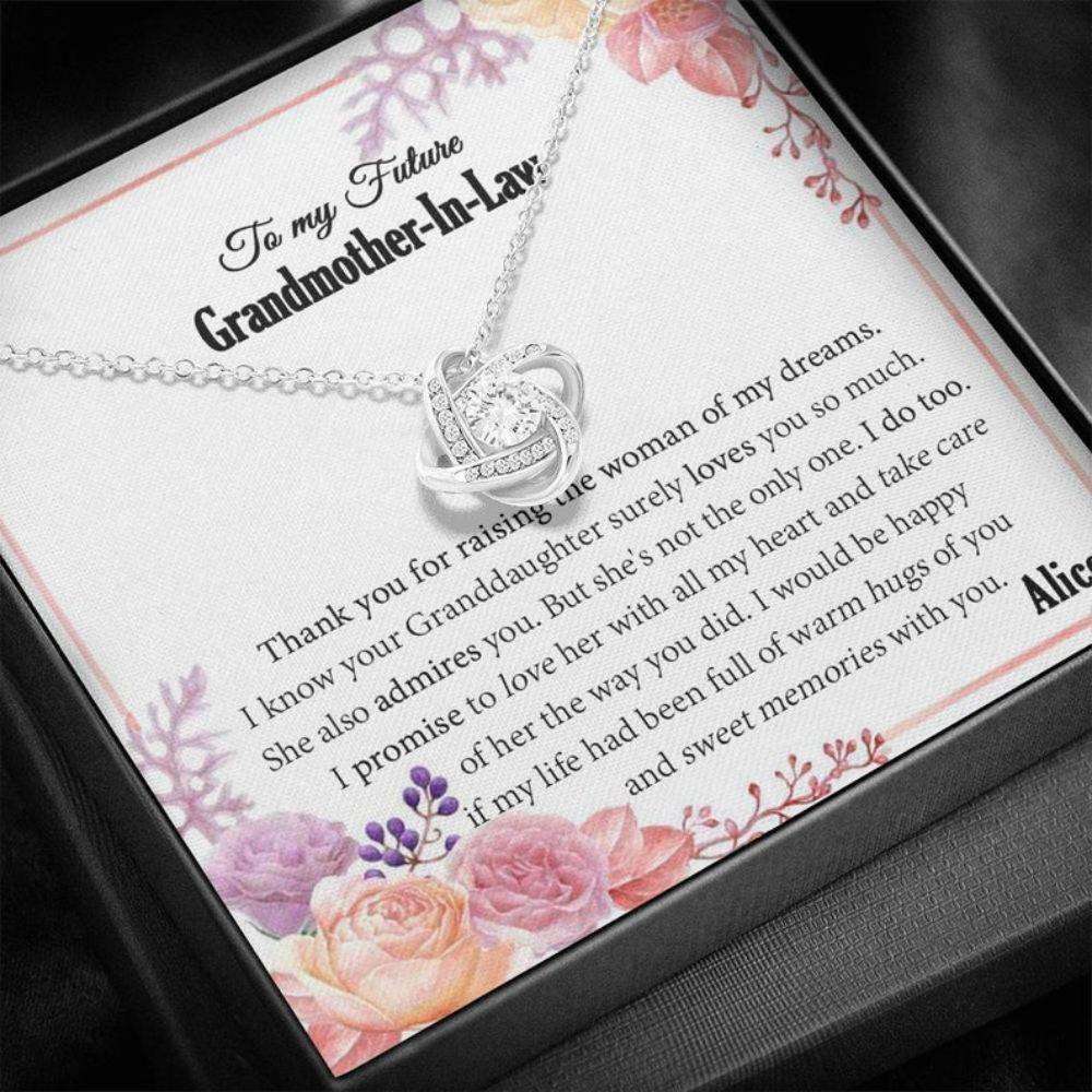 Grandmother Necklace, Future Grandmother In Law Necklace, Christmas Necklace For Future Grandmother In Law, Grandma Of The Bride Gift Gifts for Grandmother Rakva