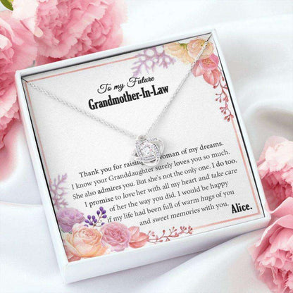 Grandmother Necklace, Future Grandmother In Law Necklace, Christmas Necklace For Future Grandmother In Law, Grandma Of The Bride Gift Gifts for Grandmother Rakva