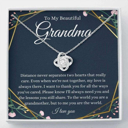 Grandmother Necklace, Gift For Grandma Necklace Grandmother Birthday Necklace From Granddaughter To My Grandma Necklace Gift Grandmother Gifts For Daughter Rakva