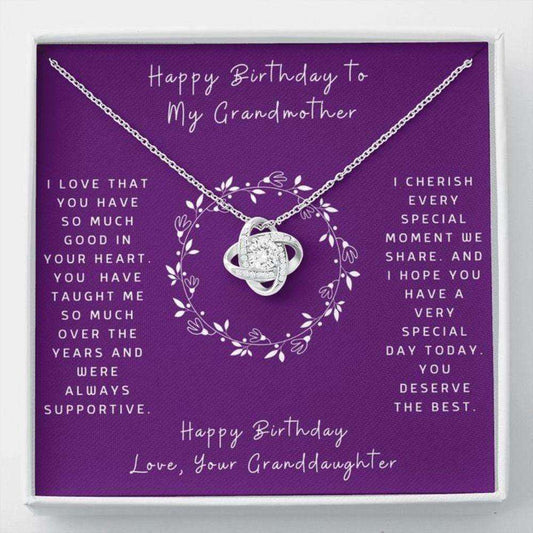 Grandmother Necklace, Gift To Grandmother “ Gift Necklace Message Card “ Birthday To Grandmother From Granddaughter “ Circle Gifts For Daughter Rakva