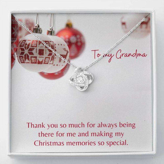 Grandmother Necklace “ Gift To Grandmother “ Nana Holiday Red Stronger Together Gifts for Grandmother Rakva