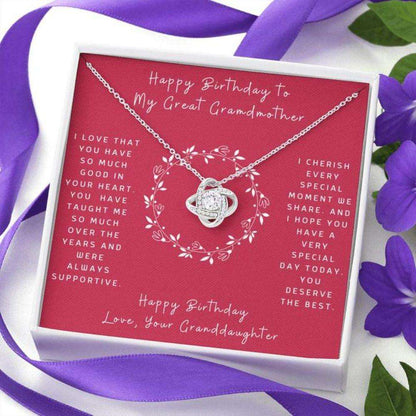 Grandmother Necklace, Gift To Great Grandmother “ “ Gift Necklace Message Card “ Birthday To Great Grandmother Gifts for Grandmother Rakva