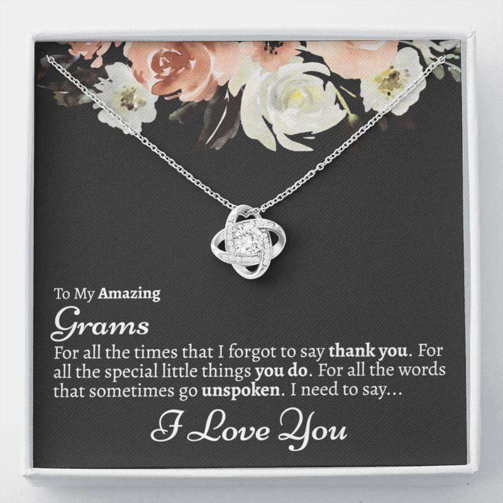 Grandmother Necklace, Grams Gift, Grams Necklace, To My Grams, Gift For Grams From Grandkids, Grams Birthday, Grams Gift Gifts for Grandmother Rakva