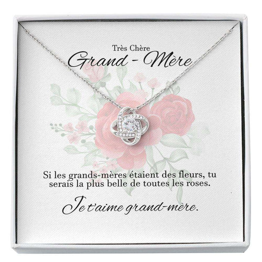 Grandmother Necklace, Grand Mere French Gift Grandma French Card Cadeau Grand Mere Grand Mere Keepsake Best Grandma Gift Custom Necklace Gifts for Grandmother Rakva