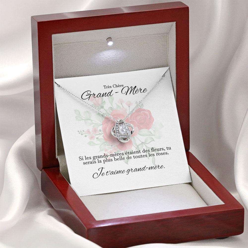 Grandmother Necklace, Grand Mere French Gift Grandma French Card Cadeau Grand Mere Grand Mere Keepsake Best Grandma Gift Custom Necklace Gifts for Grandmother Rakva