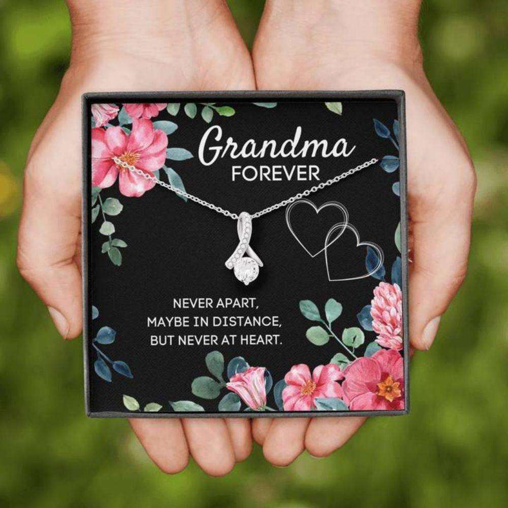 Grandmother Necklace, Grandma Forever Alluring Beauty Necklace Gift Gifts for Grandmother Rakva