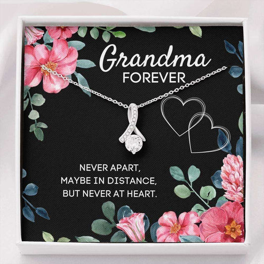 Grandmother Necklace, Grandma Forever Necklace Gift. Gift For Mom, Mother, Grandma, Nana, Gigi, Mimi Gifts for Grandmother Rakva