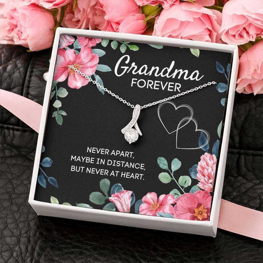 Grandmother Necklace, Grandma Forever Necklace Gift. Gift For Mom, Mother, Grandma, Nana, Gigi, Mimi Gifts for Grandmother Rakva