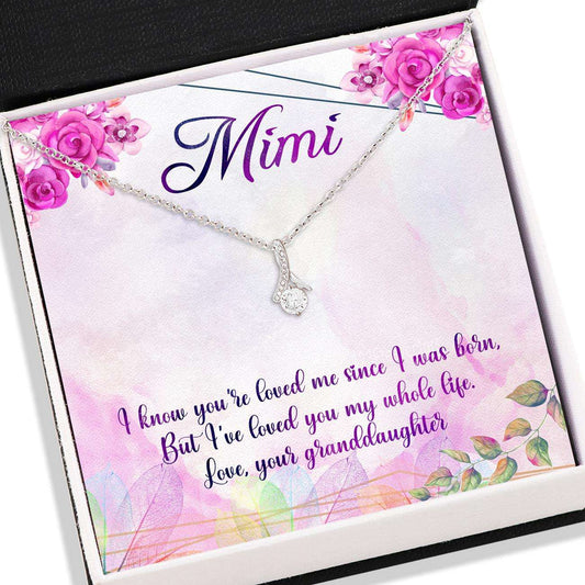 Grandmother Necklace, Grandma Gifts “ Mimi Necklace “ Forever Love Necklace “ Jewelry For Grandma Mothers Day Gifts for Grandmother Rakva