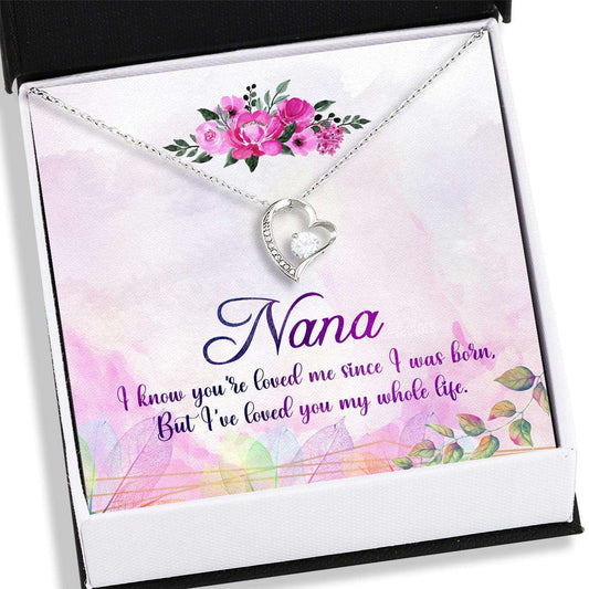 Grandmother Necklace, Grandma Gifts “ Nana Necklace “ Alluring Beauty Necklace For Grandma Mothers Day V2 Gifts for Grandmother Rakva