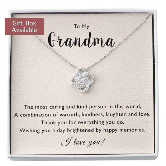 Grandmother Necklace, Grandma Necklace, Grandma Gift, Gift For Grandma, Grandmother Birthday Necklace Gift Gifts for Grandmother Rakva