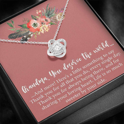 Grandmother Necklace, Grandma Necklace, Grandma Gift, Gift For Grandma, New Grandma To Be Gifts for Grandmother Rakva