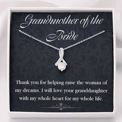 Grandmother Necklace, Grandmother Of The Bride Necklace, Gift For Grandma Wedding Gift, Wedding Gift Gifts for Grandmother Rakva