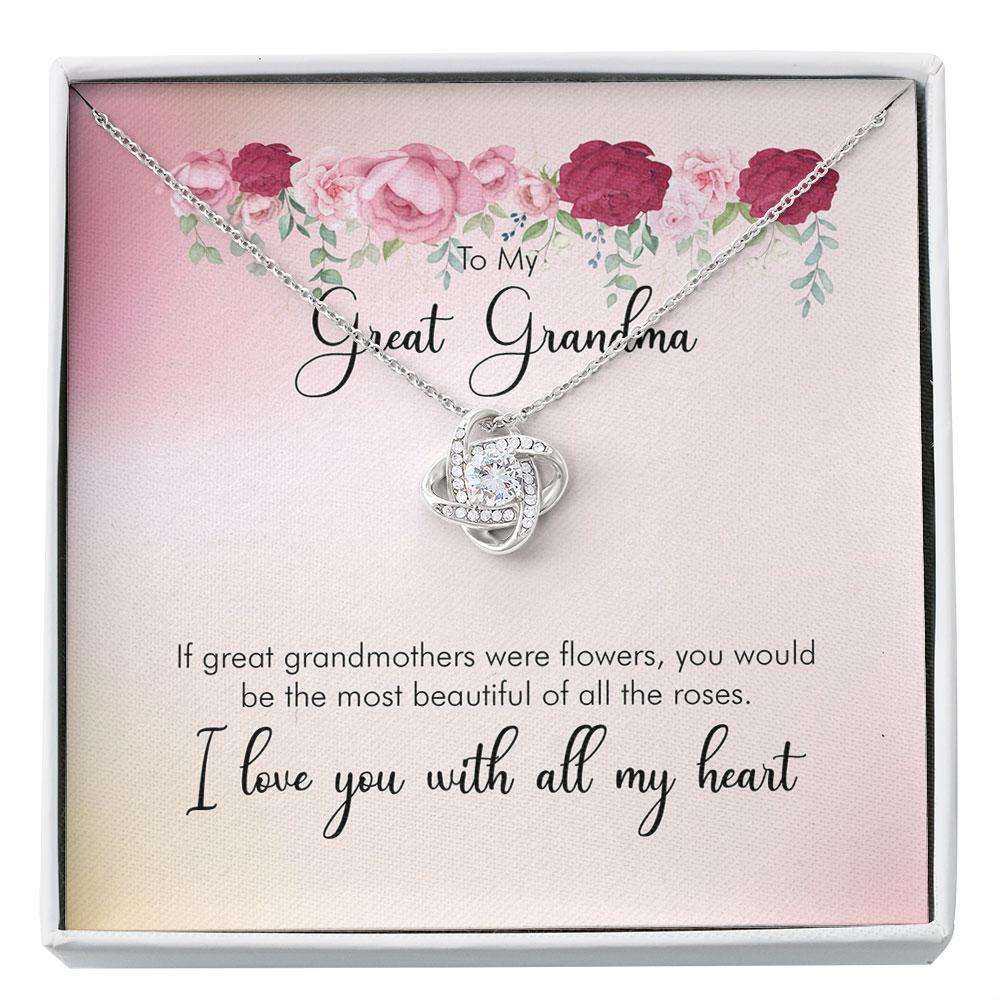 Grandmother Necklace, Great Grandma Necklace Great Grandmother Gift Sentimental Keepsake Gift From Great Grandkid Great Grandma Gifts for Grandmother Rakva