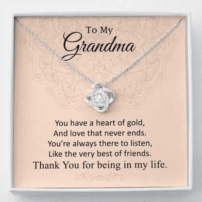 Grandmother Necklace, Mothers Day Necklace For Grandma / Nana From Granddaughter/ Grandson, Grandmother Necklace, Grandma Gifts Gifts For Daughter Rakva