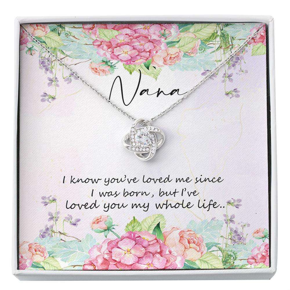 Grandmother Necklace, Nana Necklace “ To Nana Necklace Card Message “ Necklace, For Grandma, Nana Gifts Custom Necklace Gifts for Grandmother Rakva