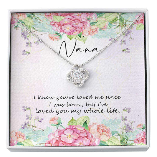 Grandmother Necklace, Nana Necklace “ To Nana Necklace Card Message “ Necklace, For Grandma, Nana Gifts Custom Necklace Gifts for Grandmother Rakva