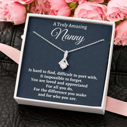 Grandmother Necklace, Nanny Gift, Appreciation Gift For A Nanny, Necklace Gift For Women Gifts for Grandmother Rakva