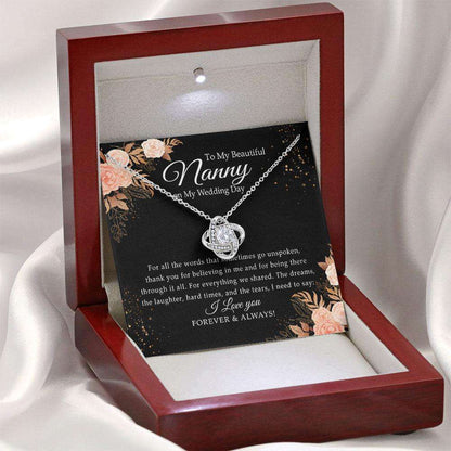 Grandmother Necklace, Nanny Of The Bride Gift, Gift From Bride To Grandmother On Wedding Day, Nanny Gifts, Wedding Gift For Nanny Gifts for Grandmother Rakva