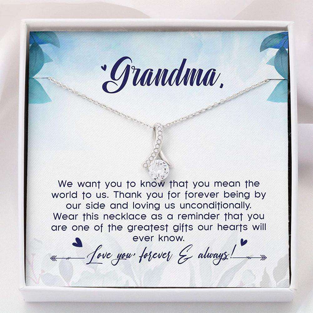 Grandmother Necklace, Necklace For Grandma “ Grandma Gift Grandmother Necklace Gifts for Grandmother Rakva