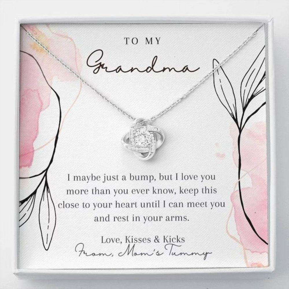 Grandmother Necklace, New Grandma Gift, Mother’S Day Necklace For Grandma To Be, Gifts For Expectant Grandmother, Future Grandma, Gift For Nana Gifts for Grandmother Rakva