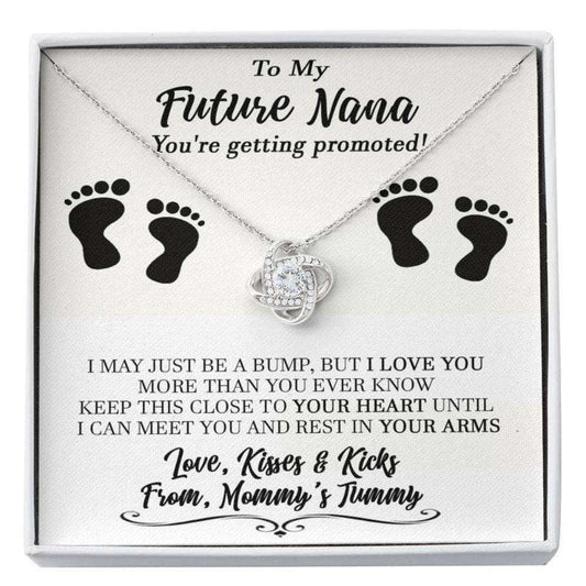 Grandmother Necklace, New Nana Gift, Grandma To Be, Gift For Grandmother To Be, Pregnancy Reveal Gift For Future Nana, Promoted To Nana Gifts for Grandmother Rakva