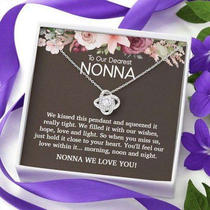 Grandmother Necklace, Nonna Gift, Nonna Necklace, Nonna Birthday Grandma Mothers Day Necklace From Granddaughter Grandkids Gifts For Daughter Rakva