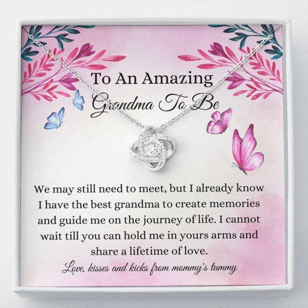 Grandmother Necklace, Pregnancy Announcement Grandma Gift “ New Nana Keepsake “ Grandma To Be Love “ Baby Revel Gift Gifts for Grandmother Rakva