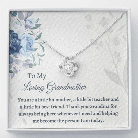 Grandmother Necklace, Sweet Grandma Gift “ Love For Grandmother “ Grandma Necklace Gift “ Caring Gifts “ Family Christmas Gifts for Grandmother Rakva