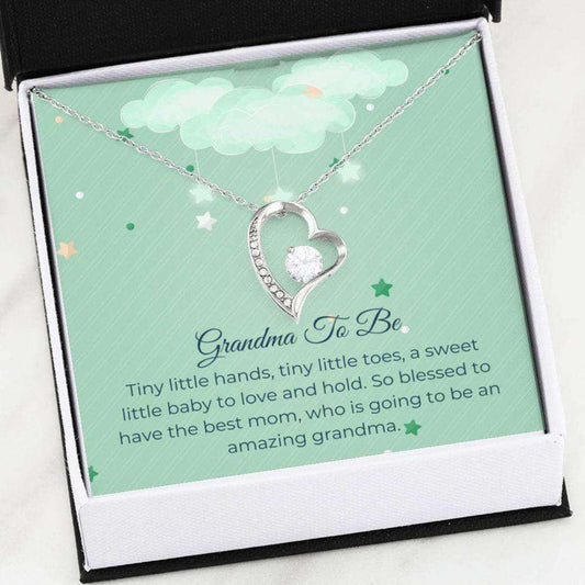 Grandmother Necklace, Sweet Grandma To Be “ Grandma Announcement Gift “ First Time Grandmother “ New Nana Gift Gifts for Grandmother Rakva