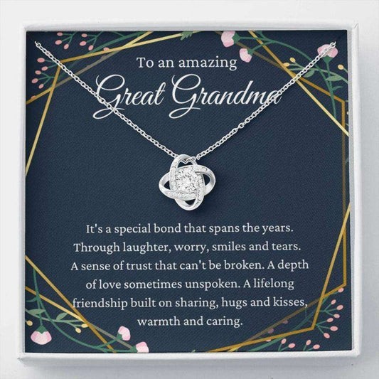 Grandmother Necklace, To An Amazing Great Grandma Necklace, Gift For Grandma To Be, Pregnancy Reveal Gift Gifts for Grandmother Rakva