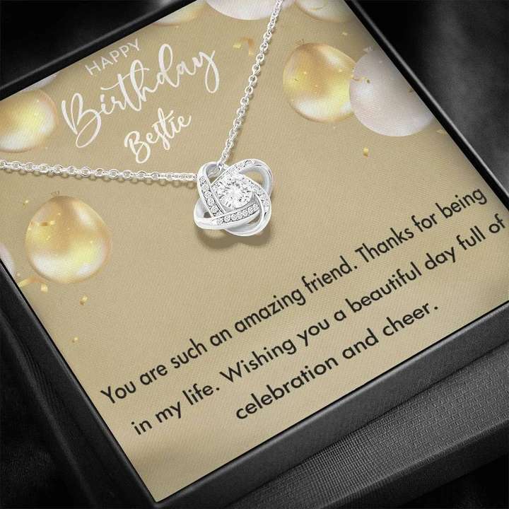 Happy Birthday Gift For Female Bestie - 925 Sterling Silver Pendant Gifts For Friend Rakva