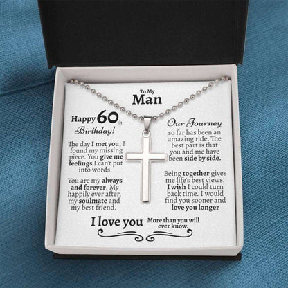 Husband Necklace, 60Th Birthday Necklace Gift For Him, Husband 60Th Birthday Necklace Gift, Gift For Him 60Th Birthday Gifts For Husband Rakva