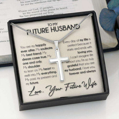 Husband Necklace, Boyfriend Necklace, Necklace Gift For Future Husband, Boyfriend Sentimental Anniversary Promise Wedding Gift Gifts For Boyfriend Rakva