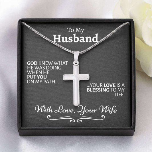 Husband Necklace, Husband Birthday Gift, Sentimental Gift For Husband, Thoughtful Necklace To Husband Gifts For Husband Rakva