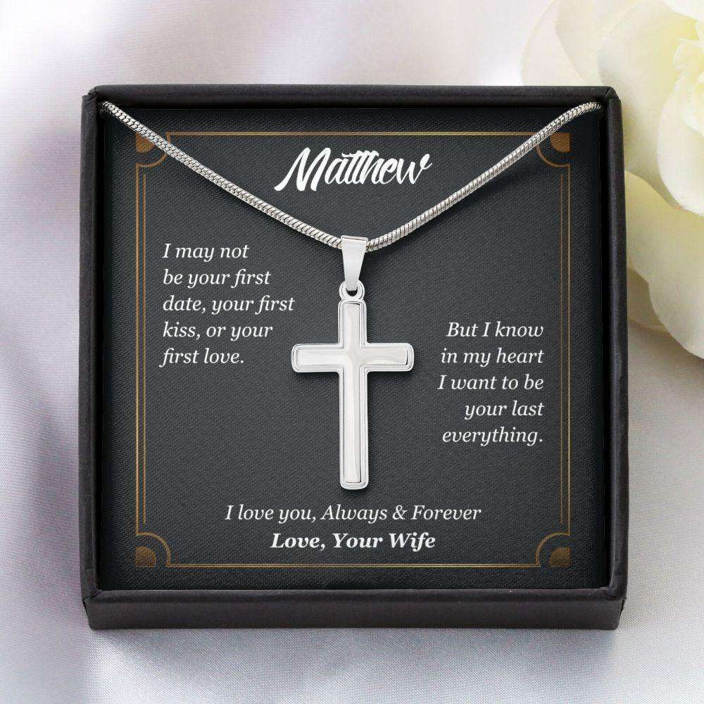 Husband Necklace, Personalized Necklace To My Husband, Husband Anniversary, Marriage Gift Custom Name Gifts For Husband Rakva