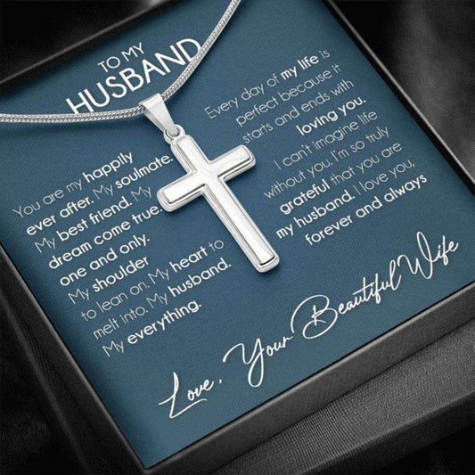 Husband Necklace, To My Husband Necklace Gifts, Anniversary Gift For Husband From Wife, Wedding Gift Gifts For Husband Rakva