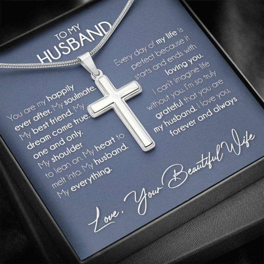 Husband Necklace, To My Husband Necklace Gifts, Anniversary Gift For Husband From Wife, Wedding Gift Gifts For Husband Rakva