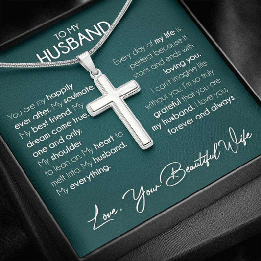 Husband Necklace, To My Husband Necklace Gifts, Anniversary Gift For Husband From Wife, Wedding Gift Gifts For Husband Rakva