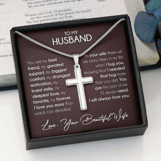 Husband Necklace, To My Husband Necklace Gifts, Anniversary Gift For Husband From Wife, Wedding Gift Gifts For Husband Rakva