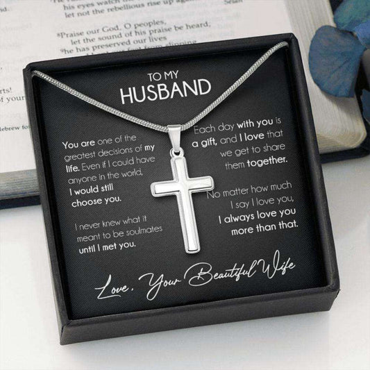 Husband Necklace, To My Husband Necklace Gifts, Anniversary Gift For Husband From Wife, Wedding Gift Gifts For Husband Rakva