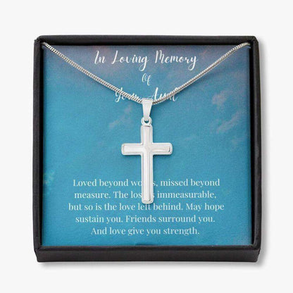 In Loving Memory Of Your Aunt Necklace, Memorial Gifts For Loss Of An Aunt Necklace Gifts for Niece Rakva